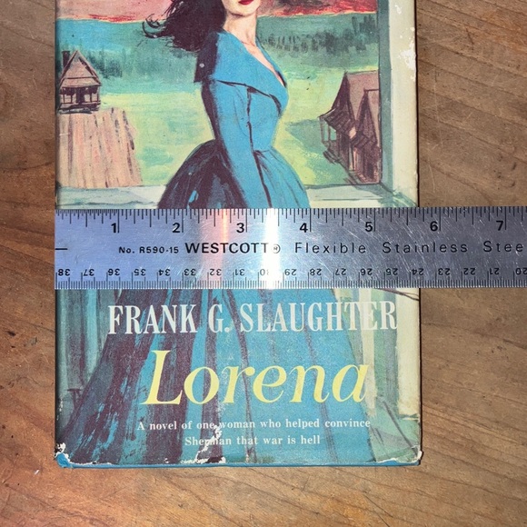 Vintage 1959 - Frank G. Slaughter Lorena hardcover Book - Picture 10 of 13